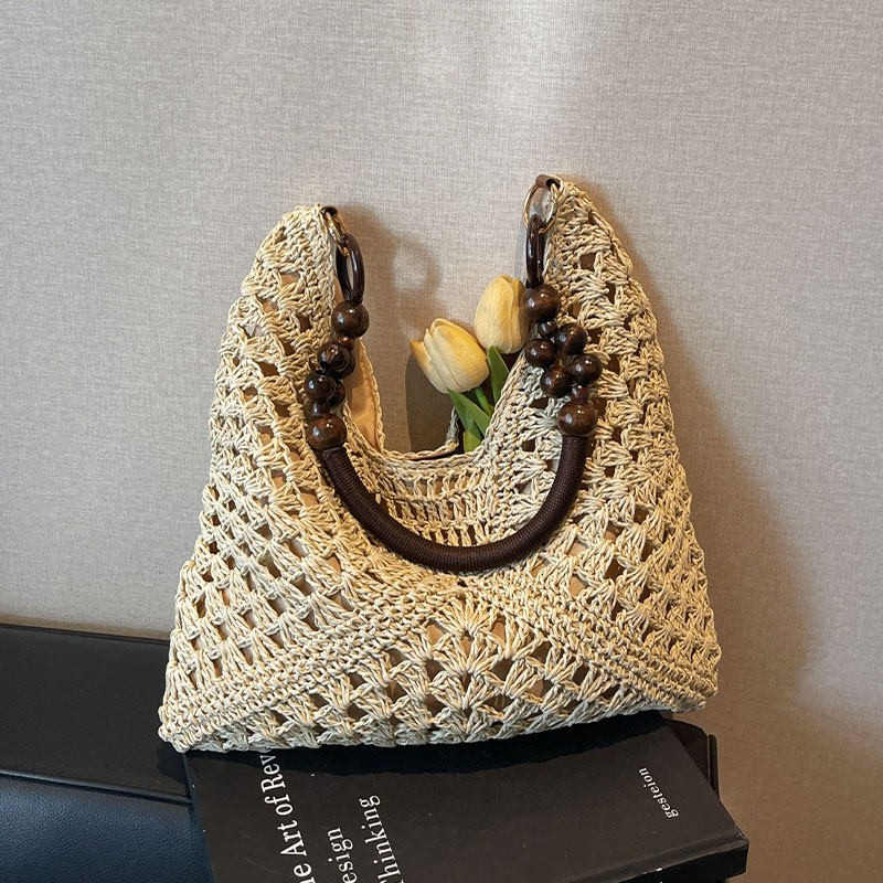 Beach Vacation Style Large Cap - Tote Bag Beach 评论和价格