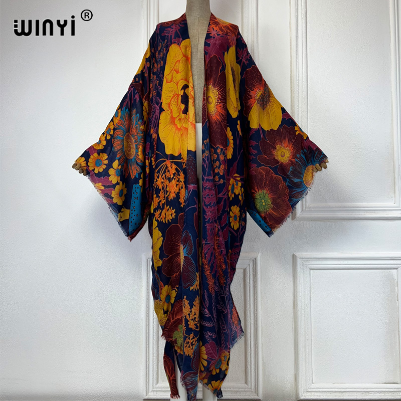WINYI Africa Fashion Summer Ki - Cover Up Kaftan 评论和价格