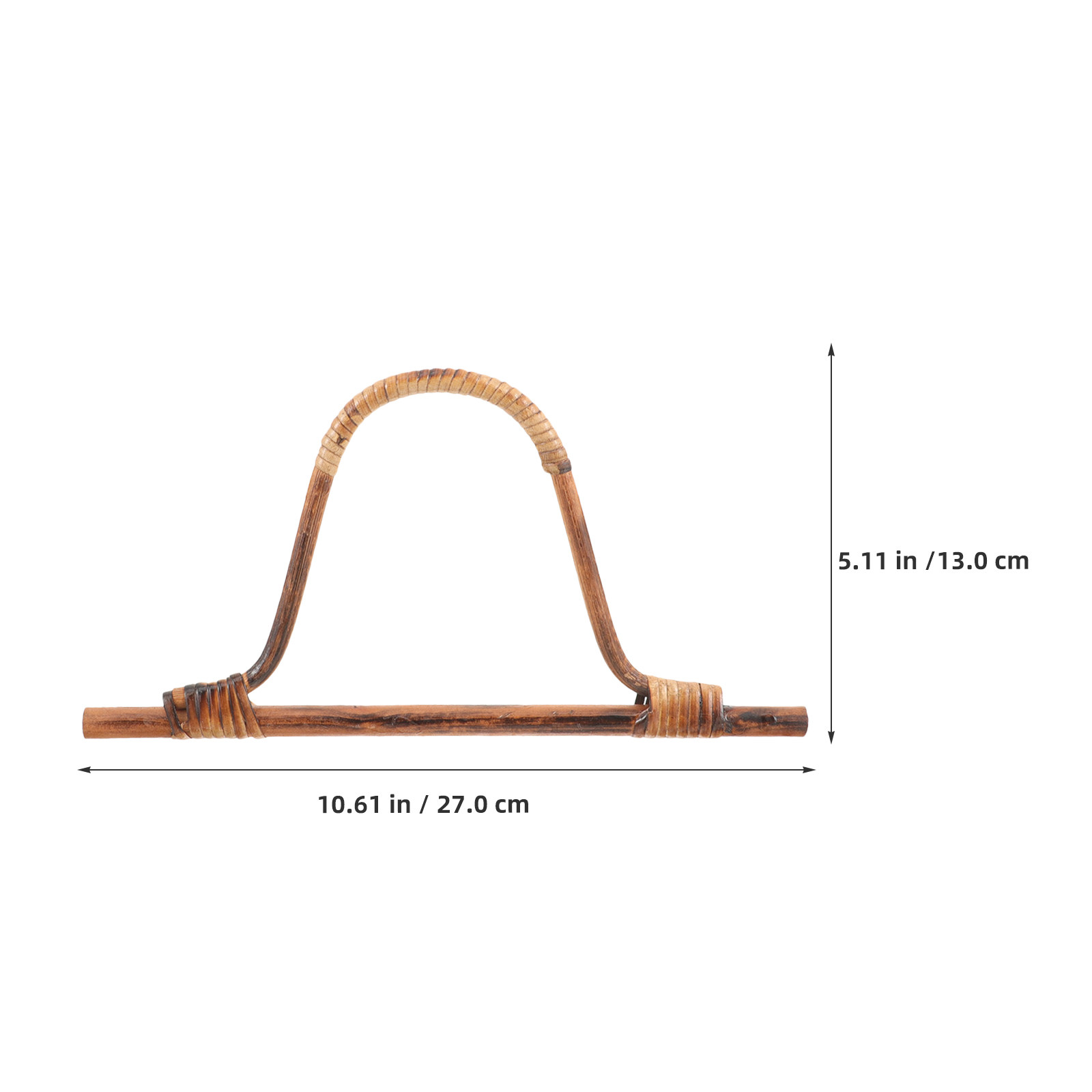 2Pcs Wooden Bag Handles with R - Tote Bag Beach 评论和价格