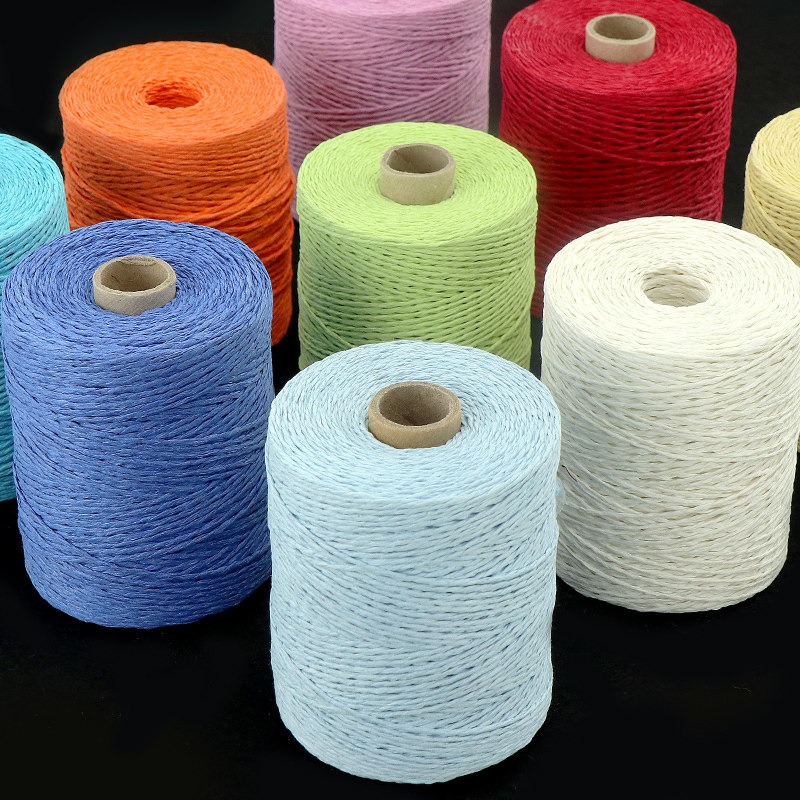 150g Plain 2 Ply Raffia Yarn f - Crochet Bag Raffia 评论和价格