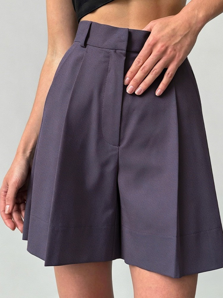 Casual Linen Wide Leg Shorts L - Linen Pant Wide 评论和价格
