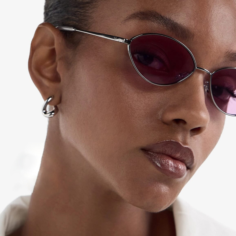 Retro Cat Eye Woman Sunglasses - Sunglasses Cat Eye 评论和价格