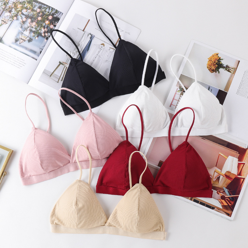 3D Sexy Lingerie Seamless Spor - Bralette Triangle Set 评论和价格